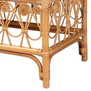 Banc d'appoint en rotin bohème pour salon, tabouret moderne, pouf, chaise, mobilier de patio, maison, chambre, extérieur, hôtel au Vietnam - Product Image 5