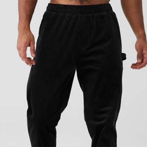 Pantalon Cargo en velours côtelé de haute qualité pour hommes, coupe décontractée avec taille élastique et poches latérales, pantalon à la mode et confortable - Product Image 5