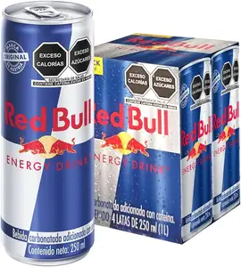 En kaliteli tedarikçiler 250ml Red Bull enerji içecek ambalaj 24 adet