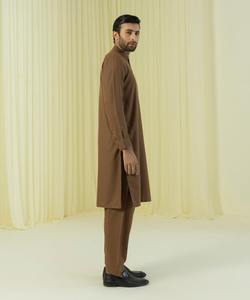 Shalwar Kameez pour hommes, dernier style de qualité supérieure, fournisseur direct d'usine, matériau solide pour hommes Shalwar Kameez - Product Image 4