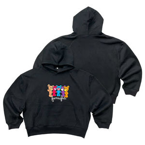 Sudadera con Capucha y Cremallera al por Mayor de Fábrica, Sudadera Unisex de Alta Calidad, Sudadera con Capucha de Forro Polar de Algodón Extra Grande para Hombre - Product Image 5
