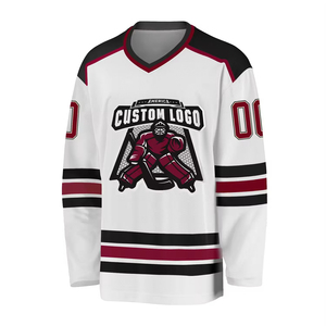 เสื้อฮอกกี้น้ำแข็งแบบมีรูระบายอากาศปักลายตามสั่ง THT WEARS ปี 2025 ขายส่ง ผลิตจากโพลีเอสเตอร์ 100% ผู้ผลิตชุดยูนิฟอร์ม - Product Image 4