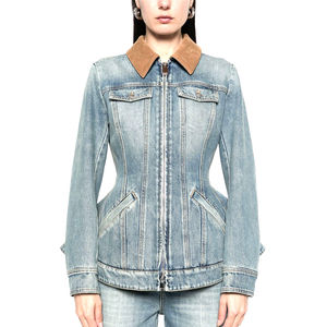 Wholesale High Quality Cotton <b>Jacket</b> Custom Women <b>denim</b> <b>Jacket</b> Slim Fit <b>Jacket</b> For Women's custom OEM - Product Image 5