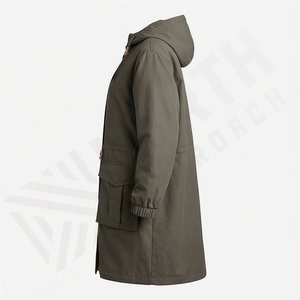Veste parka pour femme en coton de qualité supérieure, poids lourd, capuche amovible, respirante, parkas isolées, coupe-vent, vêtements d'extérieur pour l'hiver et la neige - Product Image 3