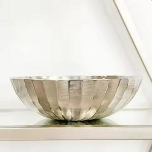 Luxury Handmade Ramadan Islamic Metal Dates <b>Bowl</b> Table Decor Party Fruit Dry Arabic Serving Dish Elegant Home Centerpiece Item - Product Image 1