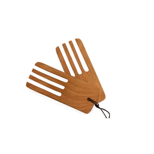 Cuchara de madera Boda Banquete Hotel Mango Madera Ensalada Servidor Cuchara de mano al mejor precio mordent diseño de alta calidad - Product Image 6