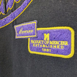 Broderie de patch personnalisée, sweat-shirt d'hiver 100% coton, fournisseur OEM avec broderie de patch cousue pour la vente au détail et la vente en gros - Product Image 5