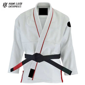 2025 uniformes BJJ pour hommes sur mesure vêtements d'arts martiaux en coton pour MMA et karaté Service OEM disponible en vrac - Product Image 4