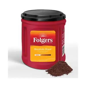 Folgers กาแฟคั่วกลางโคลอมเบียดีคาเฟอีน 100% 72 Keurig K-Cup Pods ที่มีอยู่