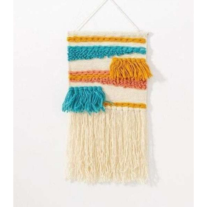 Design moderne de haute qualité tissé à la main en coton tenture murale belle décoration de la maison - Product Image 5