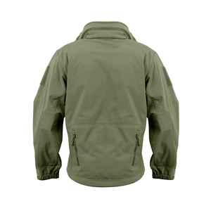 Chaqueta polar para hombre reversible de invierno táctico uniforme de empresa ropa de trabajo al aire libre con logotipo personalizado - Product Image 3