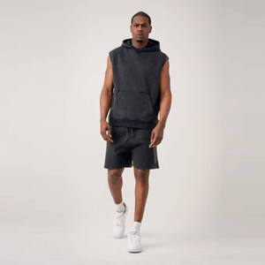 Sweat à capuche sans manches pour hommes par sublimation Sweat à capuche décontracté à la mode Sweat à capuche Hip Hop pour hommes Vêtements de sport de haute qualité - Product Image 2