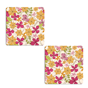 Posavasos de MDF coloridos de madera para vajilla decorativa de oficina Hotel restaurante hogar cocina mesa de comedor bebida té taza de café - Product Image 6
