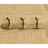 Ensembles d'accessoires de salle de bain en laiton vintage fini antique de qualité luxueuse fabriqués à la maison et à l'hôtel d'Inde