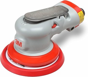 NUEVO Lijadora Neumática de Palma OEM Personalizable, Paquete Doble, Motor sin Engranajes, Disco de 3.5, Agarre en Ángulo Recto, Aspiración Central, 3 Años de Garantía - Product Image 2