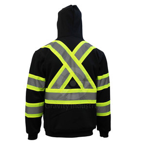 Sweat-shirts de sécurité sans manches respirants de qualité supérieure, très vendus, vêtements de travail haute visibilité pour adultes, personnalisables - Product Image 2
