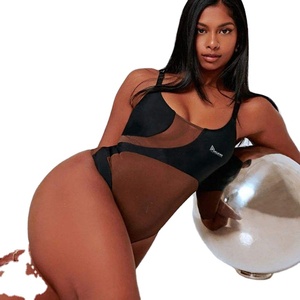 Justaucorps de ballet classique pour femme, en tissu extensible doux, sans manches, tenue de gymnastique et de danse confortable, maillot de bain ajusté RELEVO INDUSTRY - Product Image 1