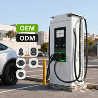 EVEGO Chargeur rapide DC pour véhicules électriques 240 kW, nouvelle garantie de 2 ans, ODM/OEM, jusqu'à 300 A, bornes de recharge au sol, protection IP55