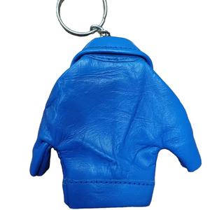 Top Trending Blue Color Leather <b>Jacket</b> Keychain Best Mini Leather <b>Jackets</b> Keychains For Promotion and Gifts - Product Image 2
