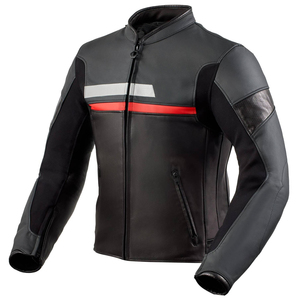 Chaqueta de Motocicleta de Cuero Vacuno Genuino, Impermeable, Transpirable, Ropa Deportiva para Hombre, Chaquetas de Motociclismo y Automovilismo, Motocross - Product Image 1