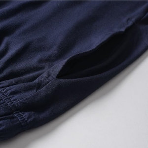 Conjunto de camiseta gris jaspeado para hombre y pantalones cortos azul rey, conjunto esencial de 2 piezas, atuendo informal de verano, tamaño y diseño personalizados - Product Image 5