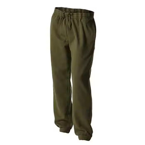 Meilleur pantalon pour hommes décontracté coupe ajustée bas de jogging mode et fitness motif droit pantalon en molleton uni tissu en toile - Product Image 2