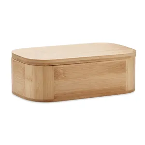 LADEN Large Bamboo <b>Lunch</b> <b>Box</b> Eco-Friendly Storage <b>Bag</b> Gadget - Product Image 4
