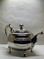 Théière marocaine artisanale dorée modèle Orne, services à thé classiques, pots faits à la main, NOUVEAU, OEM disponible, couleur personnalisable, pour la maison