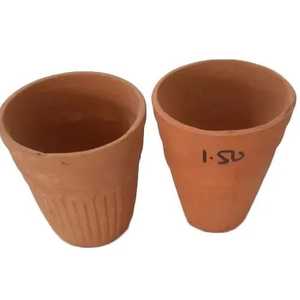 Nuevo vidrio decorativo de arcilla, vidrio de agua, uso para el hogar y el hotel, vidrio para servir, tamaño personalizado, hecho a mano, venta al por mayor a granel - Product Image 1