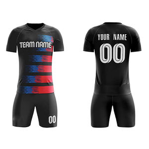 Kit deportivo de poliéster, uniforme de equipo de fútbol, sublimación - Product Image 2