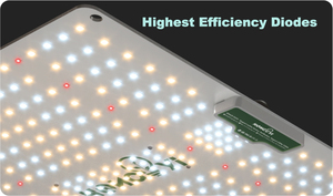 Luz de cultivo cuántico de alta eficiencia de espectro completo similar al Sol 180W Ppe2.7, espectro completo IP65 para una operación segura. - Product Image 4