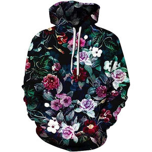 Sudadera con capucha ligera Unisex de alta calidad personalizada, poliéster, algodón, básico, mezcla de sublimación, logotipo, bordado 3D, ODM, OEM - Product Image 5