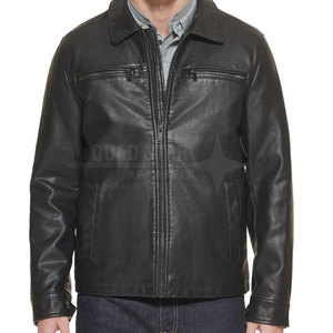 Breathable Lightweight <b>Men</b> Winter <b>Jacket</b> Casual Wear Top Selling <b>Men</b> <b>Leather</b> <b>Jacket</b> In Reasonable Price - Product Image 2