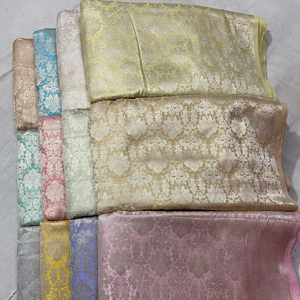 Vente en gros de tissu de brocart de haute qualité | Fournisseur de textile de brocart jacquard et brodé luxueux - Product Image 1