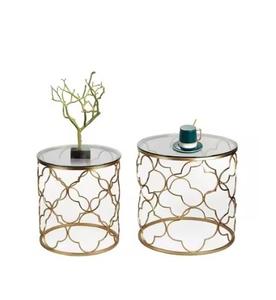 Tables d'appoint en métal avec caractéristique légère fusion industrielle pour les intérieurs à la mode décoration tables d'appoint vente à chaud - Product Image 4