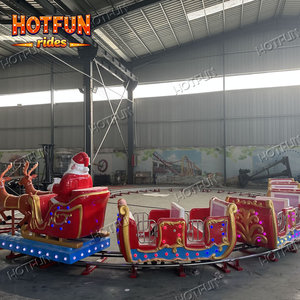 Grand train électrique d'intérieur sur rail pour enfants, idéal pour les centres commerciaux, parfait pour Noël, fabriqué en Chine - Product Image 2