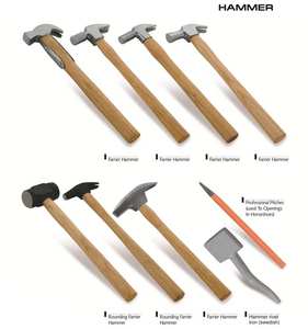 Peigne à épaissir les sabots avec manche en bois, couteau à sabots, outils de toilettage, instruments vétérinaires, équipement de toilettage pour chevaux, coupe-sabots en acier inoxydable - Product Image 3