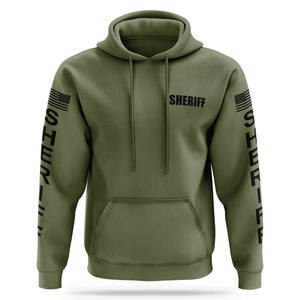 2025 nuevo modelo SHERIFF sudaderas con capucha de rendimiento para hombres moda cómoda suave impresión Digital de moda invierno Dem - Product Image 1