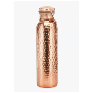 Bouteille en cuivre avec un design attrayant vente chaude polyvalent entièrement fini tendance ayurvédique verres avantages pour la santé métal - Product Image 5