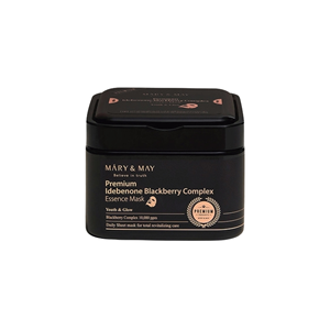 Mascarilla Esencial con Complejo de Idebenona y Mora Premium de Mary&May (20 piezas) – Cuidado de la Piel Coreano Australia - Product Image 1