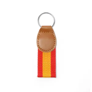 Llavero de Cuero con Diseño de Bandera - Portachiavi Bandiera - Product Image 3