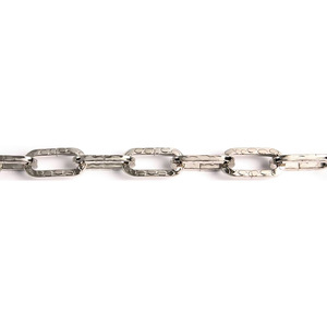 Cadena Ornamental Cuadrada Cortada y Martillada de 2.5 Metros - Bronceada - Product Image 1