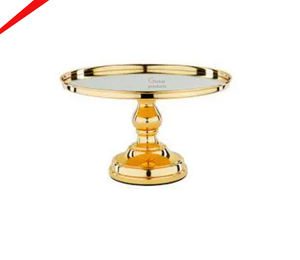 Stylish <b>Golden</b> Finished Round Shape Metal Wedding Party Cake Stand For Hotel Restaurant And <b>Bar</b> - Product Image 4