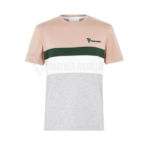 Conception personnalisée T-shirts Approvisionnement d'usine, Vente en gros en vrac Coton uni à manches courtes T-shirts pour hommes Fashion Wear - Product Image 1