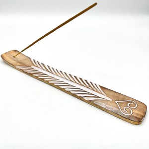 Porte-encens en bois gravé Plateau de méditation artisanal pour l'aromathérapie spirituelle et le parfum d'intérieur du fournisseur indien - Product Image 5