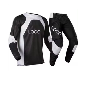 Produits les plus vendus Ensemble de combinaisons de motocross Dernière conception Combinaison de course de motocross personnalisée avec des matériaux de haute qualité fabriqués - Product Image 4
