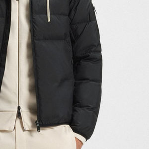 Veste matelassée pour homme à col montant, design décontracté, prix de gros, fermeture éclair, prix avantageux pour les acheteurs en gros, manches longues - Product Image 4