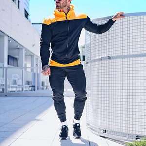 ชุดวอร์มผ้าฝ้าย100% มีฮู้ดผ้าฟลีซสำหรับผู้ชายชุดวอร์มผ้าคอตตอนพิมพ์โลโก้ออกแบบได้ตามที่ต้องการ - Product Image 5