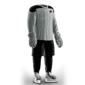 Ensemble de vêtements de sport de hockey sur glace personnalisable de qualité supérieure pour adultes Service OEM conçu en usine disponible - Product Image 3