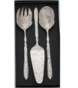 Ensemble de couverts royaux de meilleure qualité Ensemble de couverts à finition argentée en acier inoxydable pour cadeaux de la plus haute qualité - Product Image 1